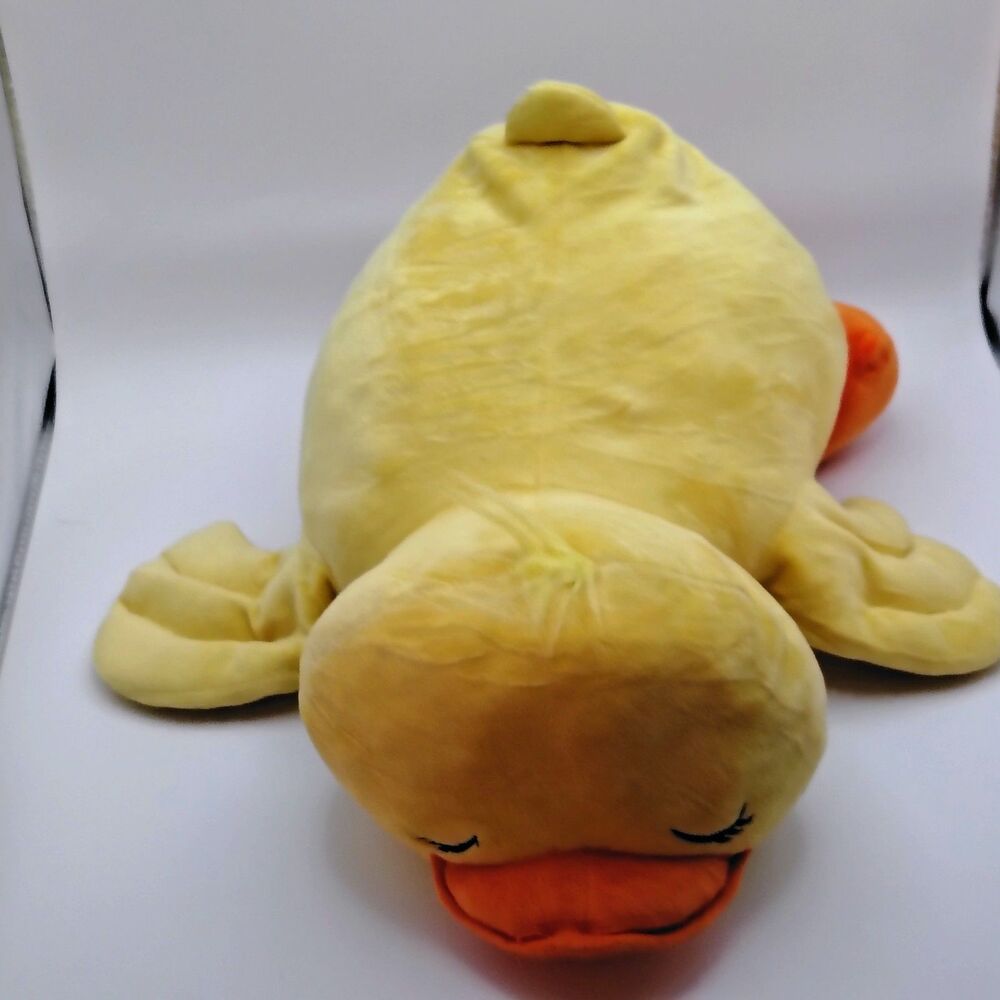 GO Yellow and Orange Duckling Plush A Big Medium Sized Plush.